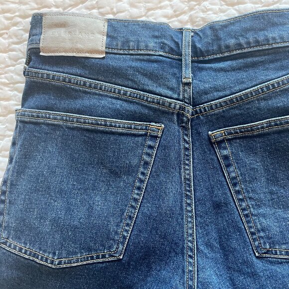 Everlane Original Cheeky Jean - Crop - Washed Midnight (27) - Picture 6 of 7